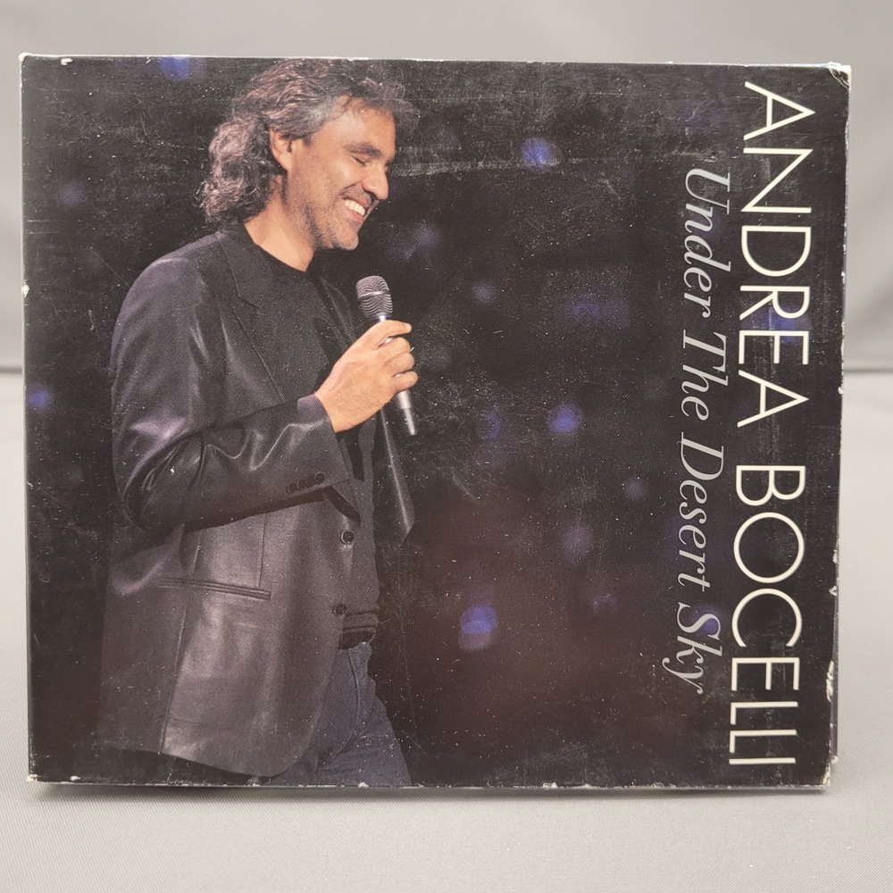 Under The Desert Sky by Andrea Bocelli (CD/DVD, 2006)